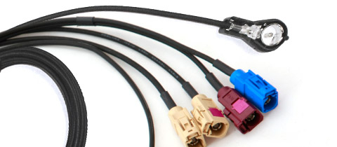 REEL cable assemblies, cables and colorful connectors