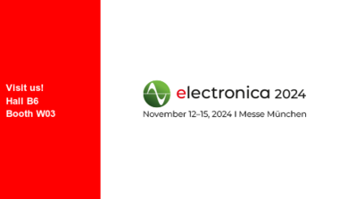 Besuchen Sie uns auf der electronica 2024