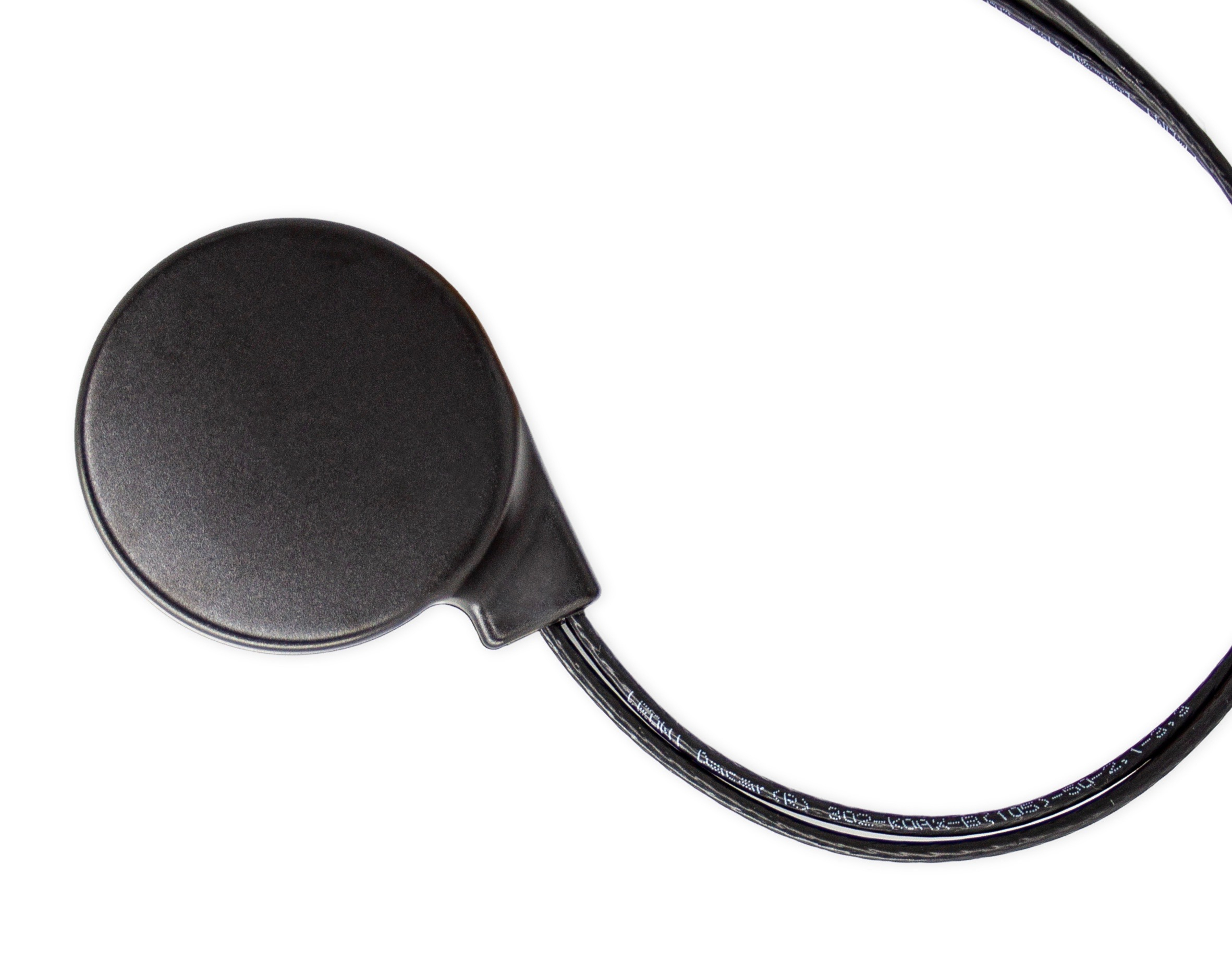 Window adhesive antenna, two cables